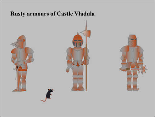 Rusty-armours-of-Castle-Vladula (1)
