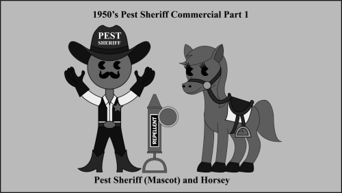 1950s-Pest-Sheriff-Commercial-Part-1-BW