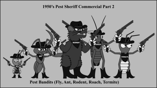 1950s-Pest-Sheriff-Commercial-Part-2-BW