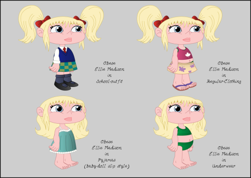Ellie-MadisonObese-Wardrobe-Compilation