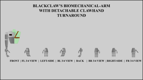 Blackclaws-Biomechanical-Arm-with-Detachable-Clawhand-Turnaround