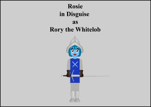 Rosie-in-Disguise-Whitelob-uniform